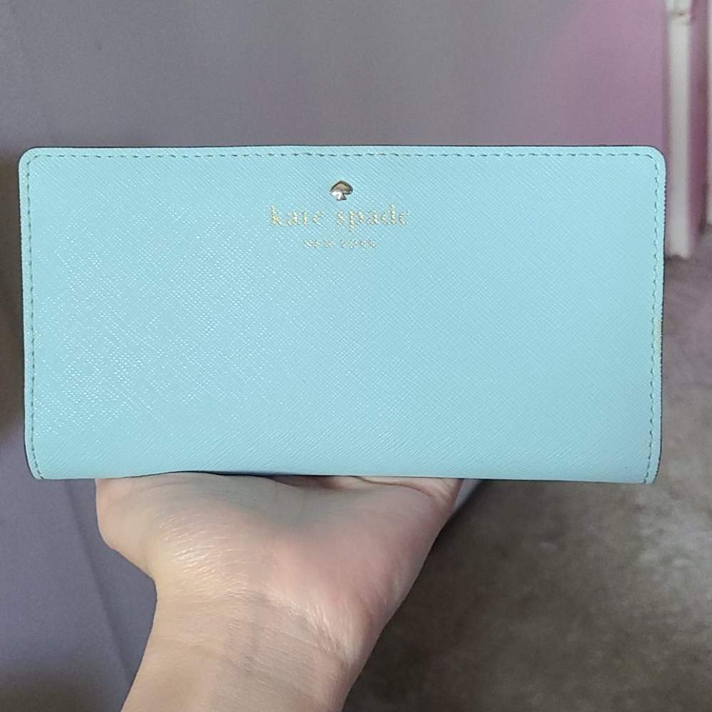 Kate Spade Light blue wallet